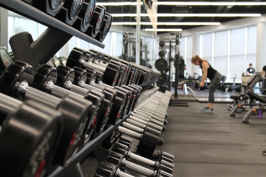 Fitnessstudio-Reinigung – sauberer Trainingsbereich